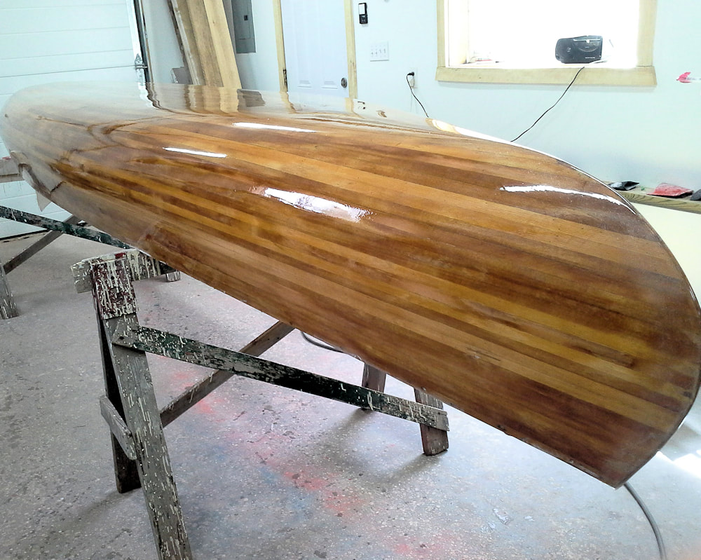 Cedar Canoe Repair and Restoration - Lone Pine Canoe Company